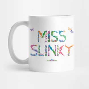 Miss Slinky - Tropical wordart Mug